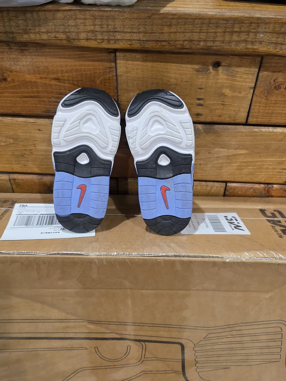 Nike Toddlers' Sneakers - Blue, Coral, Black